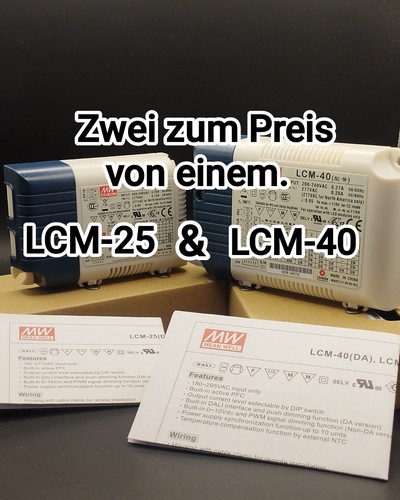 Mean well lcm 25w dimmbar - lcm-25,