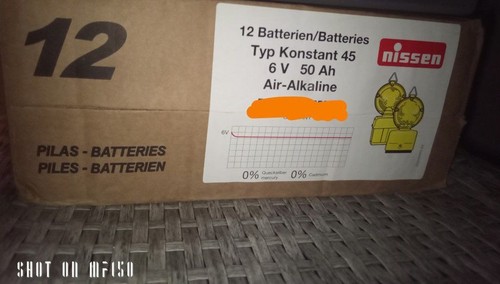 Batterie nissen 4r25 konstant - batterie,